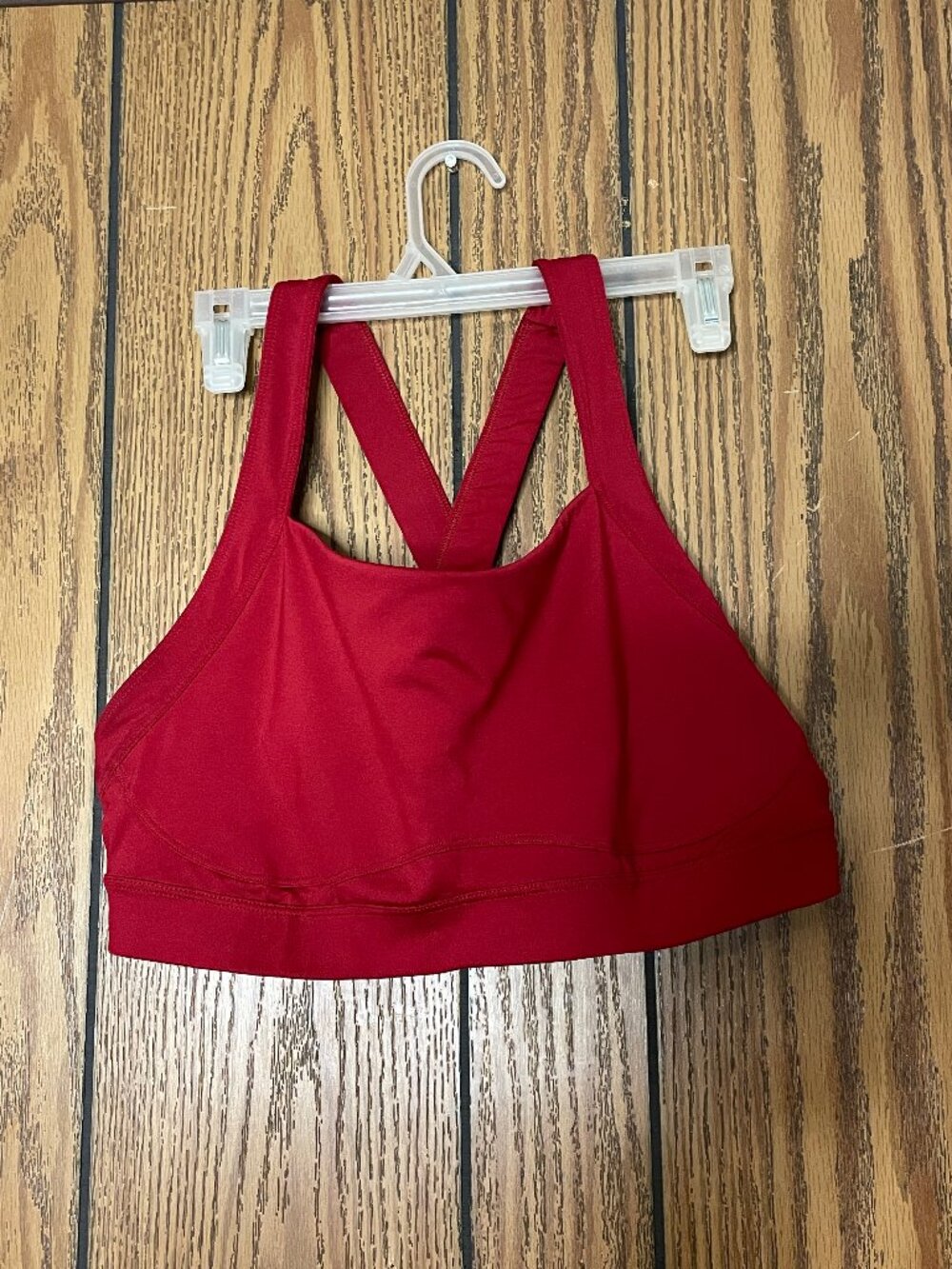 Old Navy High Support PowerSoft Crossback Sports Bra XXL Scarlet Oak
